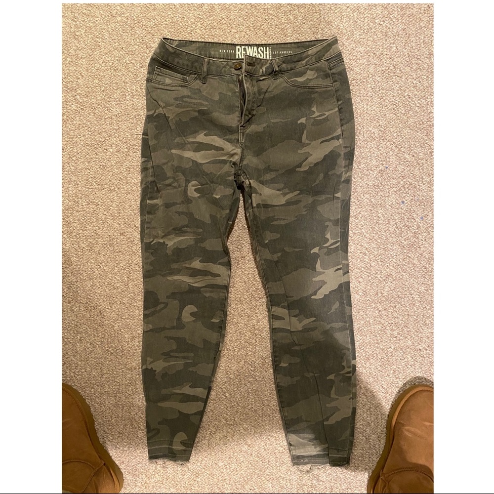Camo jeans